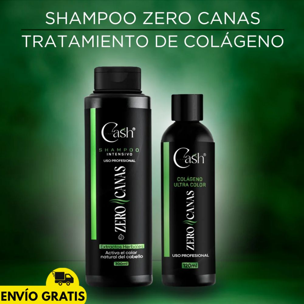 ZeroPro™ | Shampoo Zero Canas + Tratamiento de colágeno