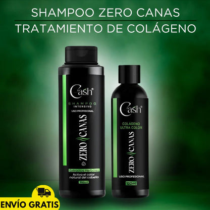 ZeroPro™ | Shampoo Zero Canas + Tratamiento de colágeno