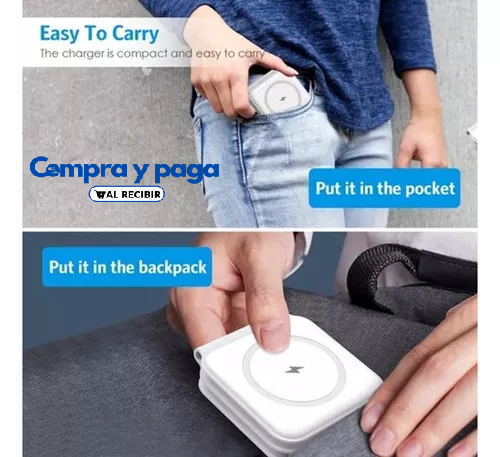 TecnoPro™ | Cargador Plegable Inalámbrico 3 En 1.