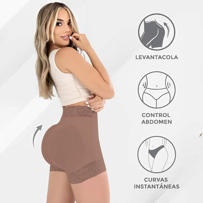 PerfectFit™ |Short Faja Cachetero Levanta Cola