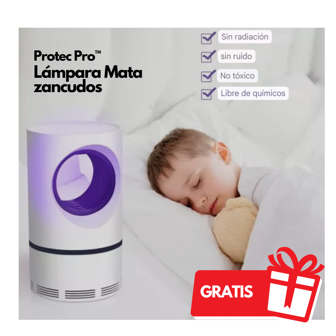 ProtecPro™ | Toldillo Plegable Anti Zancudos *GRATIS* LÁMPARA MATA ZANCUDOS   🦟🛏️