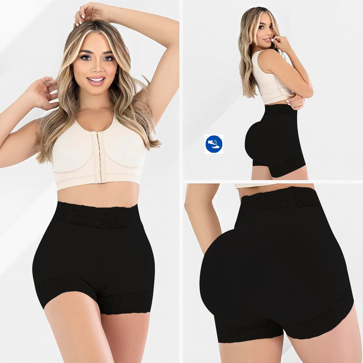 PerfectFit™ |Short Faja Cachetero Levanta Cola