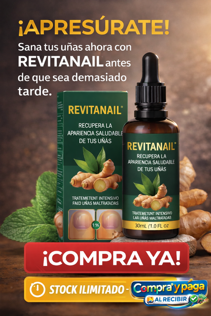 RevitaNail™ |Recupera la apariencia saludable de tus uñas ¡LLEVA 2, PAGA 1!