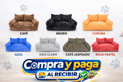 NubePet™ | Sofá Antiestrés Extra suave para Mascotas.