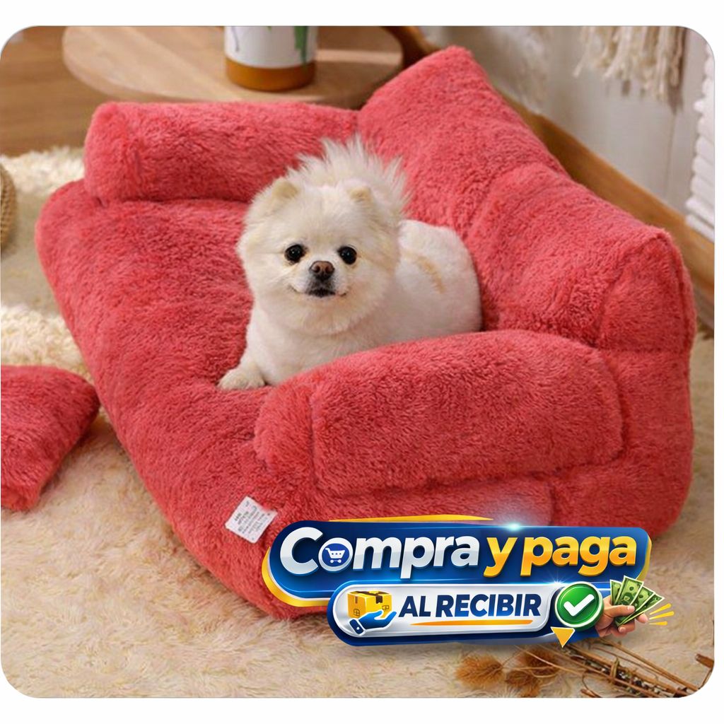 NubePet™ | Sofá Antiestrés Extra suave para Mascotas.