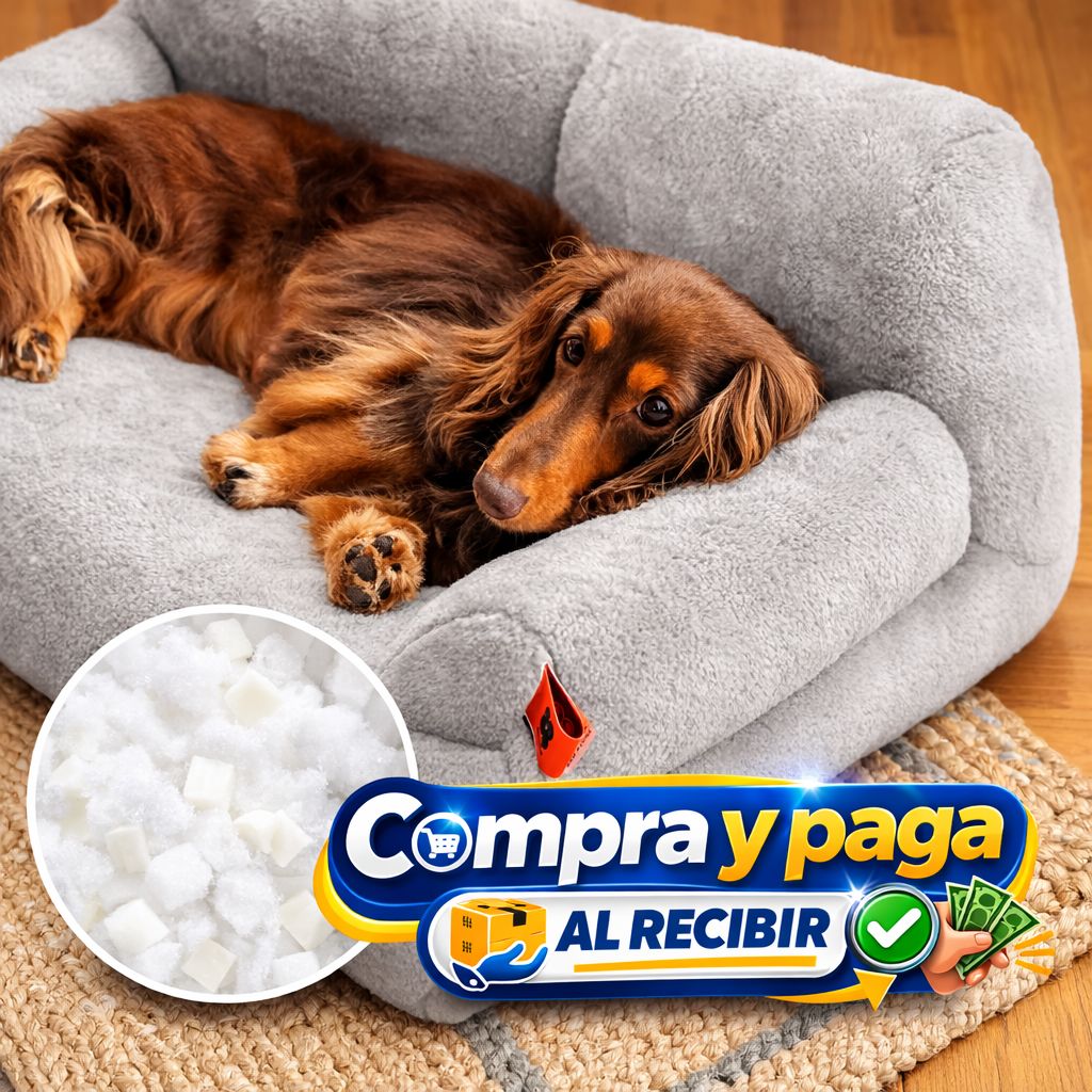 NubePet™ | Sofá Antiestrés Extra suave para Mascotas.
