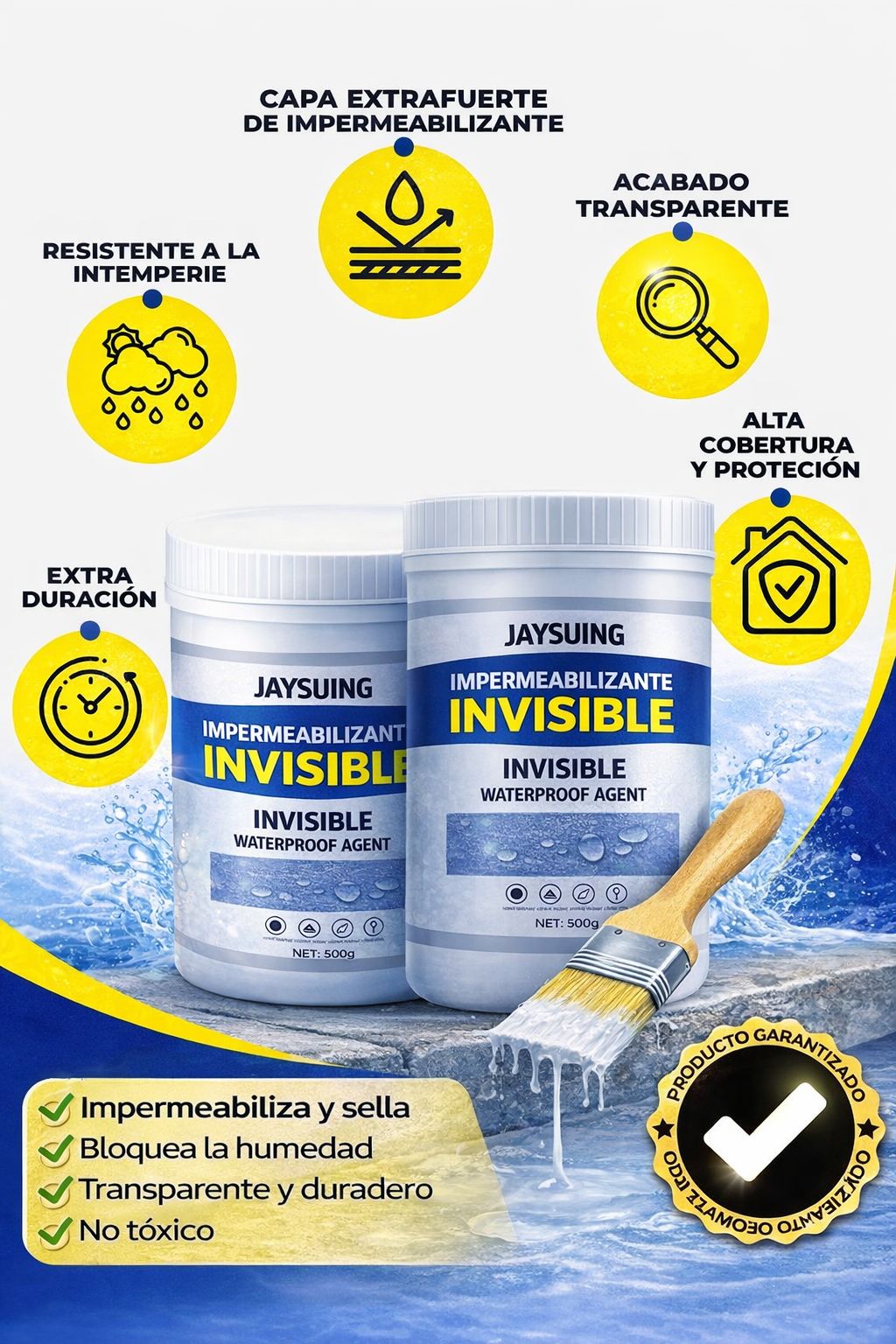 JayPro ® | Impermeabilizantes ¡LLEVA 2 PAGA 1! 1000gr