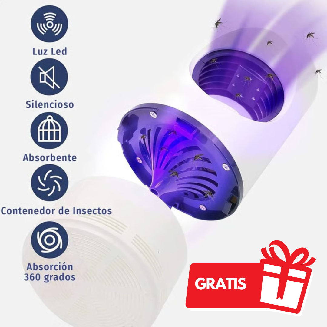 ProtecPro™ | Toldillo Plegable Anti Zancudos *GRATIS* LÁMPARA MATA ZANCUDOS   🦟🛏️