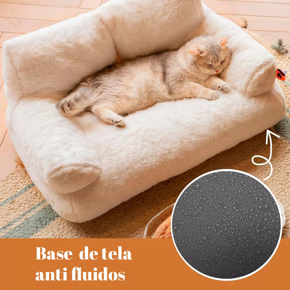 LuxuryPet™ | Sofá Antiestrés Extra suave para Mascotas.